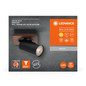 Preview: LEDVANCE LED Deckenleuchte DECOR SPOT MERCURY BLACK 1x3.4W 927 DIM Dimmbar Warmweiss 4058075828049