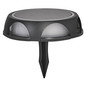 Preview: LEDVANCE LED Außenleuchte Endura Style Solar Utili Round Wall and Ground Dark Gray Dimmbar Warmweiss 4058075834743