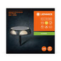 Preview: LEDVANCE LED Außenleuchte Endura Style Solar Utili Round Wall and Ground Dark Gray Dimmbar Warmweiss 4058075834743