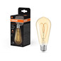 Preview: OSRAM LED Lampe Vintage 1906 CLASSIC Edison 8W 922 Gold E27 Dimmbar Warmweiss 4058075837003