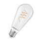 Preview: OSRAM LED Lampe Vintage 1906 Edison 3.4W 827 Clear E27 Warmweiss 4058075837027