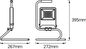 Preview: LEDVANCE WORKLIGHT S-STAND CH-Stecker 50 W 4000K 4500lm 4000K neutralweiss IP65 4099854000621