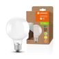 Preview: LEDVANCE LED CLASSIC GLOBE höchste Effizienzklasse A 4W 830 gefrostet E27 Lampe 840lm 3000K warmweiss wie 60W 4099854002922