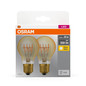 Preview: 2er Pack OSRAM LED Lampe BASE CLASSIC A 5.9W 827 E27 Warmweiss 4099854008450