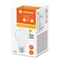 Preview: LEDVANCE LED CLASSIC Lampe FACILITIES AC/DC 9W 840 gefrostet E27 1055lm 4000K neutralweiss wie 75W 4099854044212