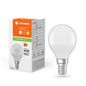 Preview: LEDVANCE LED CLASSIC P 4.9W 827 gefrostet E14 Lampe 470lm 2700K warmweiss wie 40W 4099854049385