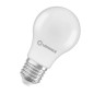 Preview: LEDVANCE LED CLASSIC A 4.9W 827 gefrostet E27 Lampe 470lm 2700K warmweiss wie 40W 4099854049460