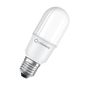 Preview: LEDVANCE LED CLASSIC STICK 11W 965 gefrostet E27 Lampe 1050lm 6500K tageslichtweiss wie 75W dimmbar 4099854055850