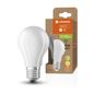 Preview: LEDVANCE LED CLASSIC höchste Effizienzklasse A 2.2W 830 gefrostet E27 Lampe 470lm 3000K warmweiss wie 40W 4099854060090