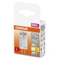 Preview: OSRAM LED Lampe PIN 12 V 0.6W 827 Clear G4 Warmweiss 4099854061974