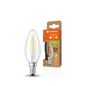 Preview: LEDVANCE LED CLASSIC B EEK C 2.9W 827 klar E14 Lampe 470lm 2700K warmweiss wie 40W dimmbar 4099854066276