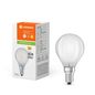 Preview: LEDVANCE LED CLASSIC P 4W 827 gefrostet E14 Lampe 470lm 2700K warmweiss wie 40W 4099854069154