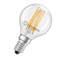 Preview: LEDVANCE LED CLASSIC P 4W 827 klar E14 Lampe 470lm 2700K warmweiss wie 40W 4099854069178