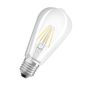 Preview: LEDVANCE LED CLASSIC ST 4W 827 klar E27 Lampe 470lm 2700K warmweiss wie 40W 4099854070013