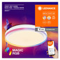 Preview: LEDVANCE LED Deckenleuchte Smart+ Orbis Ceiling ZEST MAGIC RGB 50cm White Dimmbar RGBTW Farbwechsel / steuerbare Lichtfarbe 4099854090301