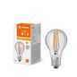 Preview: LEDVANCE LED Bewegungssensor CLASSIC A Filament 7.3W 827 klar E27 Lampe 806lm 2700K warmweiss wie 60W 4099854096051