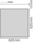 Preview: LEDVANCE BIOLUX HCL PANEL DALI GEN2 625 40W 4600lm 2700-6500K Tunable White, warm-zu-Kalt-Farbwechsel dimmbar 4099854140167