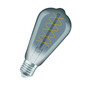 Preview: 2er Pack OSRAM LED Lampe Vintage 1906 CLASSIC SLIM Filament Edison 7.8W 818 Smoke E27 Dimmbar Warmweiss 4099854147852