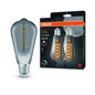 Preview: 2er Pack OSRAM LED Lampe Vintage 1906 CLASSIC SLIM Filament Edison 7.8W 818 Smoke E27 Dimmbar Warmweiss 4099854147852