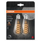 Preview: 2er Pack OSRAM LED Lampe Vintage 1906 CLASSIC SLIM Filament Edison 7.8W 818 Smoke E27 Dimmbar Warmweiss 4099854147852