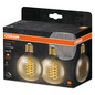 Preview: 2er Pack OSRAM LED Lampe Vintage 1906 CLASSIC SLIM Filament Globe 4.8W 822 Gold E27 Dimmbar Warmweiss 4099854147876