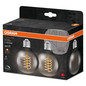 Preview: 2er Pack OSRAM LED Lampe Vintage 1906 CLASSIC SLIM Filament Globe 7.8W 818 Smoke E27 Dimmbar Warmweiss 4099854147890