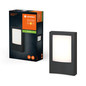 Preview: LEDVANCE LED Außenleuchte Endura Style Entrance Dark Gray Warmweiss 4099854185328