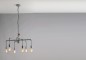 Preview: LUCE Design Armarcord Pendelleuchte 6fach E27 Zink