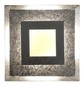 Preview: LUCE Design Window LED Wandleuchte 3000 K dimmbar 24W Silber