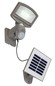 Preview: LUCE Design Sunshine LED Wandleuchte Solar 4000 K 3,2W Bewegungsmelder IP44 Silber