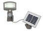 Preview: LUCE Design Sunshine LED Wandleuchte Solar 4000 K 3,2W Bewegungsmelder IP44 Silber