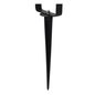 Preview: Lucide TAYLOR Gartenstrahler GU10 360° drehbar Schwarz IP65 09832/01/30