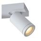 Preview: Lucide TAYLOR LED Deckenleuchte 3x GU10 Dim-to-warm 3x 5W dimmbar 360° drehbar Weiß 95Ra IP44 09930/15/31