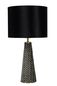 Preview: Lucide EXTRAVAGANZA VELVET Tischlampe E27 Schwarz, Grau 10501/81/30