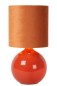 Preview: Lucide ESTERAD Tischlampe E14 Orange 10519/81/53