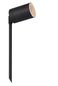 Preview: Lucide ARNE-LED LED Gartenstrahler GU10 5W drehbar Schwarz IP44 14868/05/30