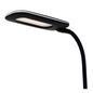 Preview: Lucide PENNY LED Schreibtischleuchte 4,7W dimmbar mit flexiblem Lesearm Schwarz 18674/06/30