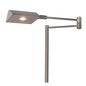 Preview: Lucide NUVOLA LED Schreibtischleuchte 9W dimmbar drehbar Chrom Matt 19665/09/12