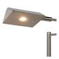 Preview: Lucide NUVOLA LED Schreibtischleuchte 9W dimmbar drehbar Chrom Matt 19665/09/12