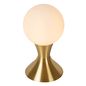 Preview: Lucide MOYA Tischlampe G9 Mattes Gold, Messing, Opal 25516/01/02