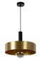 Preview: Lucide GIADA Pendelleuchte E27 Mattes Gold, Messing, Schwarz 30472/40/02