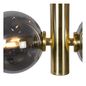 Preview: Lucide TYCHO Pendelleuchte 6x G9 Mattes Gold, Messing, Rauchfarbe Grau 45474/06/02