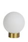 Preview: Lucide JORIT Tischlampe E27 Opal, Mattes Gold, Messing 45563/25/61