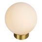 Preview: Lucide JORIT Tischlampe E27 Opal, Mattes Gold, Messing 45563/25/61