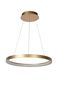 Preview: Lucide VIDAL LED Pendelleuchte 48W dimmbar Mattes Gold, Messing, Opal 46403/48/02