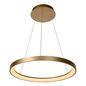 Preview: Lucide VIDAL LED Pendelleuchte 48W dimmbar Mattes Gold, Messing, Opal 46403/48/02