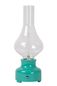 Preview: Lucide JASON LED Tischlampe 3-Stufen-Dimmer 2W dimmbar Türkis, Transparent 74516/02/37