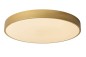 Preview: Lucide UNAR LED Deckenleuchte 3-Stufen-Dimmer 36W dimmbar Mattes Gold, Messing, Opal 79185/50/02