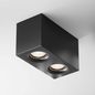 Preview: Maytoni Slim Deckenleuchte, Deckenlampe 2x GU10 Schwarz