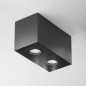 Preview: Maytoni Atom Deckenleuchte, Deckenlampe 2x GU10 Schwarz